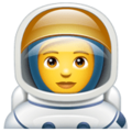 Whatsapp 🧑‍🚀👨‍🚀👩‍🚀 Astronaut Emoji