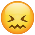 Whatsapp 😖 Confounded Emoji