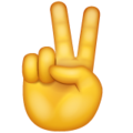 Whatsapp ✌️ Peace Emoji
