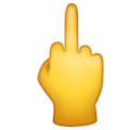 Whatsapp 🖕 Fuck You Emoji