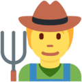 Twitter 🧑‍🌾👨‍🌾👩‍🌾 Farmer Emoji