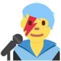 Twitter 👨‍🎤👩‍🎤 Singer Emoji