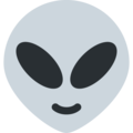 Twitter 👽 Alien Emoji