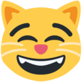 Facebook 😸 Cat Smile Emoji