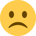 Twitter ☹️ Frown Emoji