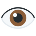 Twitter 👁️ Red Eye Emoji