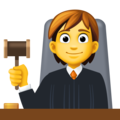 Facebook 🧑‍⚖️ Judge Emoji