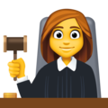 Facebook 👩‍⚖️🧑‍⚖️‍📝 Lawyer Emoji
