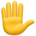 Facebook ✋ Hand Emoji
